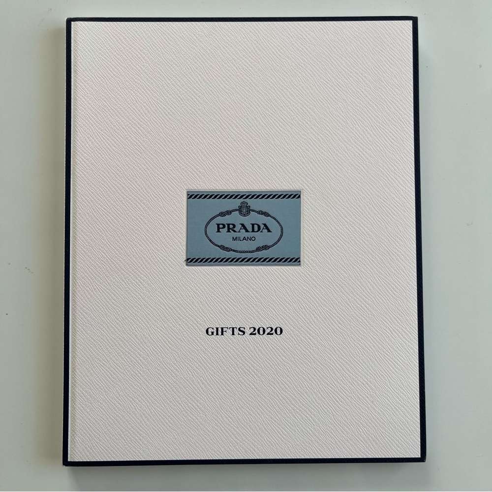 Prada Book 2020 Gifts Catalog / Coffee Table Display Fashion